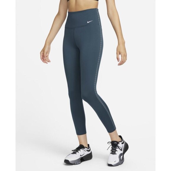 Nike Women's Leggings Therma-FIT Sz M Diffused Blue Style FB5703-491 New - Picture 1 of 16